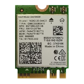 POINWER WiFi 6 Intel AX210 Up to 3000Mbps with Bt 5.2 Wireles