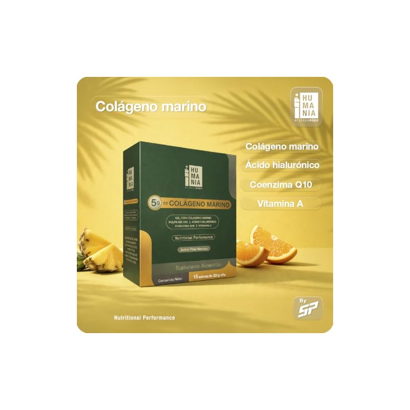 SP HUMANIA Colágeno Marino en Gel 15 sobres 300 g