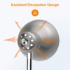 LEPOWER Metal Desk Lamp, Adjustable Goose Neck Table Lamp, Eye-Caring