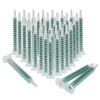 Moicstiy 50Pcs Epoxy Adhesive Mixing Nozzle Tip, Static Resin Mixer