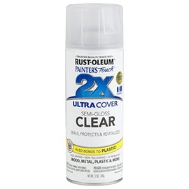 RustOleum Painter´s Touch 2X Clear Finish Spray Paint 249859, 6 Pk 12 Oz