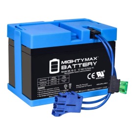Mighty Max 12V 15AH Battery Compatible with Peg Perego IAKB0501 Ride On Toy