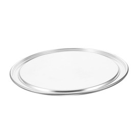 Operitacx Pizzahaube Pizzapfanne Pizzateller Pizzabackform Pizzagrillpfanne Pizzablech Aluminiumpfannen Blechpfannen Pizza Serviertablett Pizza Servierbrett Pizzaofenpfanne