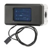 PC Water Cooling Thermometer, Smart LCD Flow Rate Temperature Detection,