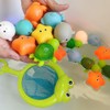 Play with the Bath! LED Flashing Goldfish Scooping Set, Fishing,