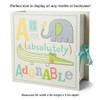 Baby Milestone Keepsake Storage Box: Track Treasured Memories - A