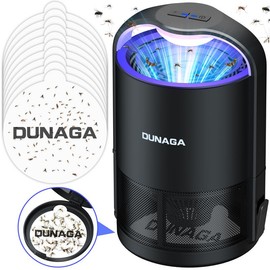 【Clearance Sale】DUNAGA Indoor Sticky Bug Traps – 10 Glue Boards for Fruit Flies, Gnats, Mosquitoes & Insects | Easy to Clean - Colour: White-2pcs