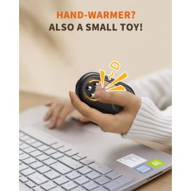 coldSky Portable rechargeable hand warmer, 2-in-1 magnetic ,Type-C interface - tarnish