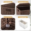 OIAHOMY Laundry Hamper with Lid, 110L(29.1 Gal) Large Wicker Laundry