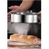 Falytemow Flour Sifter, Round Stainless Steel 40 Mesh Fine Sieve