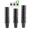 Net Pots for Hydroponics, 50Pcs Small Hydroponic Cups with Thin