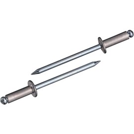 LOBTEX NSA44MP Blind Rivets Eco Pack Aluminum/Steel 4-4 (80 Pieces)