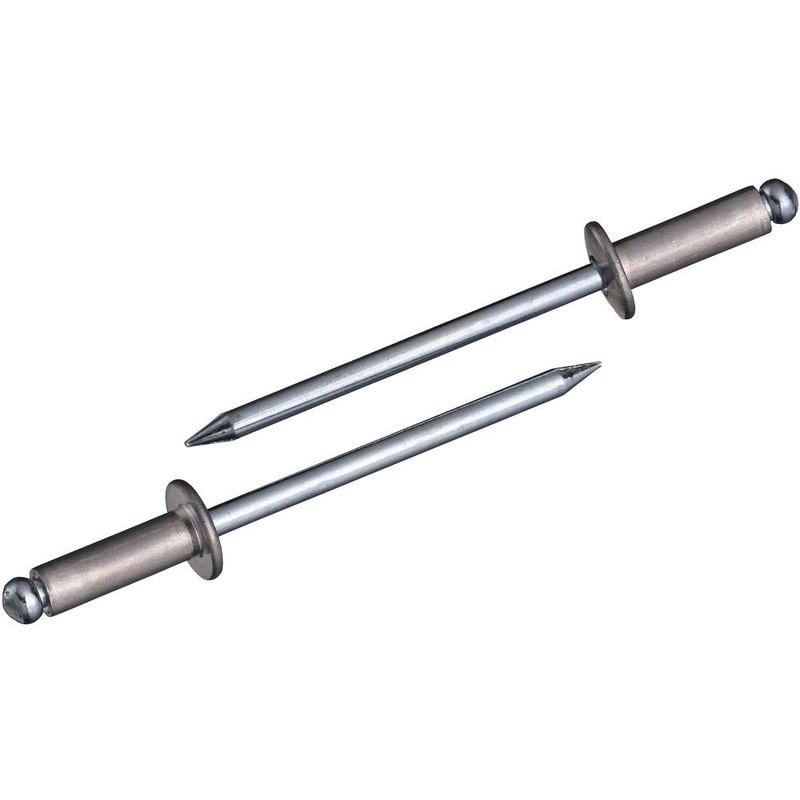 LOBTEX NSA44MP Blind Rivets Eco Pack Aluminum/Steel 4-4 (80 Pieces)