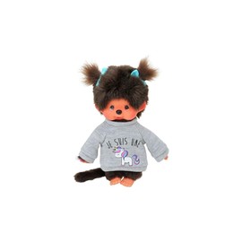 Bandai - Monchhichi Sweatshirt Tendance, CPDO151, multicolored, assorted colors