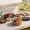 23-Piece Nonstick Bakeware Sets for Home Baking (Black)