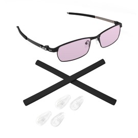 Biyxpiv Replacement Rubber Kits Earsocks Nosepads for Oakley OX3248 OX3184 OX5099 Eyeglasses, Easy Installation - Rubber Kits