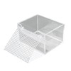 SAVITA Hermit Crab Water Tank, Open Mouth Transparent Hermit Crab