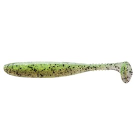 DAIWA TOURNAMENT GRADE SOFT LURE D'FIN 3", Color: CHARTREUSE AYU