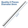 2-Pack 8mm x 300mm Linear Motion Rods Shaft Guide for