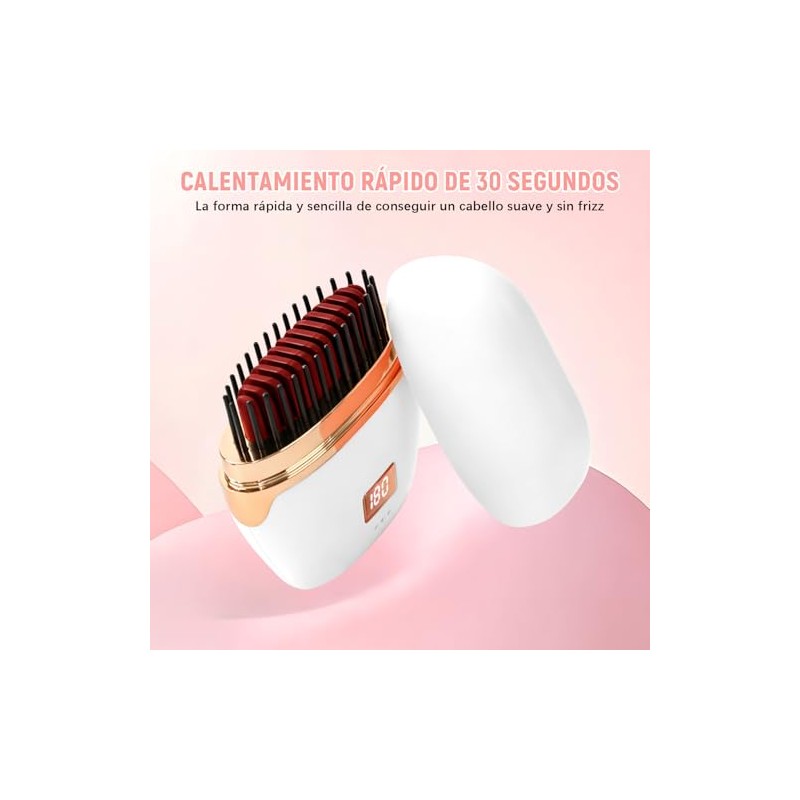 NAYOOH Mini Peine Alisador de Cabello, Peine Alisador Regalo Mujer