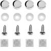 LFPartS Stainless Steel Screws Fasteners for License Plates, Frames, and