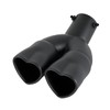 OtpOutopa Dual Exhaust Tip 2.5 inch Inlet, Universal Car Exhaust