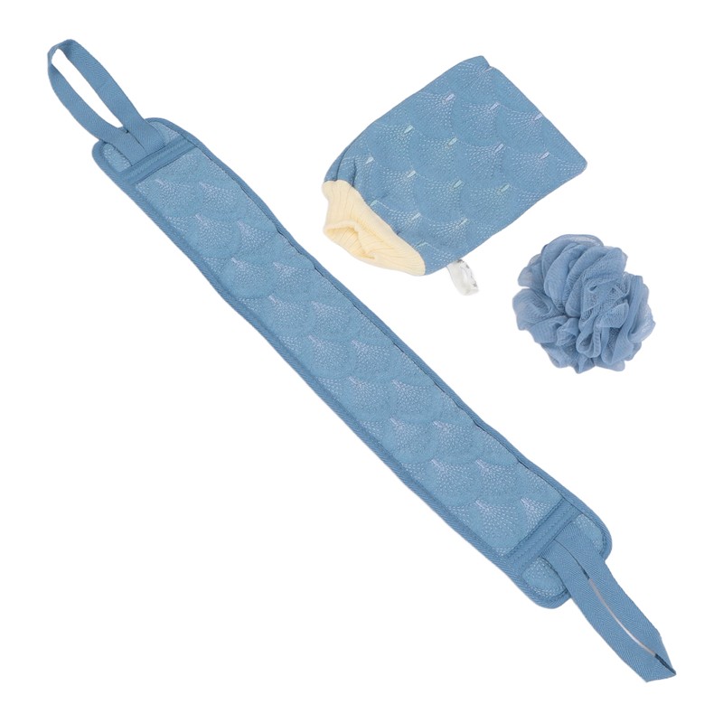 Exfoliating Back Scrubber Men Women Travel Portable Deep Cleansing Shower