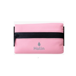 Taglia UNICA Super Slim Belt Bag for Invisible Infusion Pump Pink Black, black, Super slim