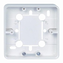 Schneider Electric Elso 504104 Device Support Flat 20 mm for Built-In Appliances, Surface-Mounted, Compatible with ELSO Renovation System, Pure White