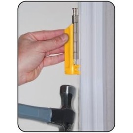 Hinge Outlet Door Hinge Pin Remover Tool – Easily Removes Stuck or Tight Pins – Heavy-Duty Steel Pin with Durable Plastic Body – Made in USA – Compatible with Most Door Hinges