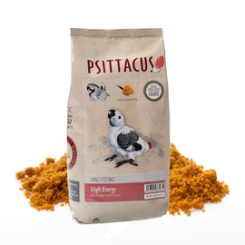 Psittacus High Energy Hand-Feeding Formula 2.2 lb | Diet for Baby African Greys, Macaws and Other African Parrots | Premium Food for Birds, 100% no-GMO