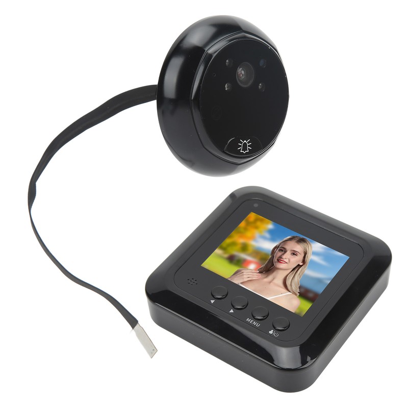2.4in 1MP Smart Peephole Viewer Video Door Bell 160 Degree