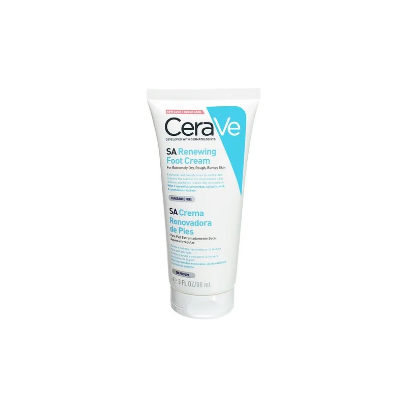 Crema Renovadora Cerave Hidratante Para Pies - 88 Ml