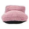 Electric Heated Foot Warmer Pink 5V USB Rechargeable Thickened Foot