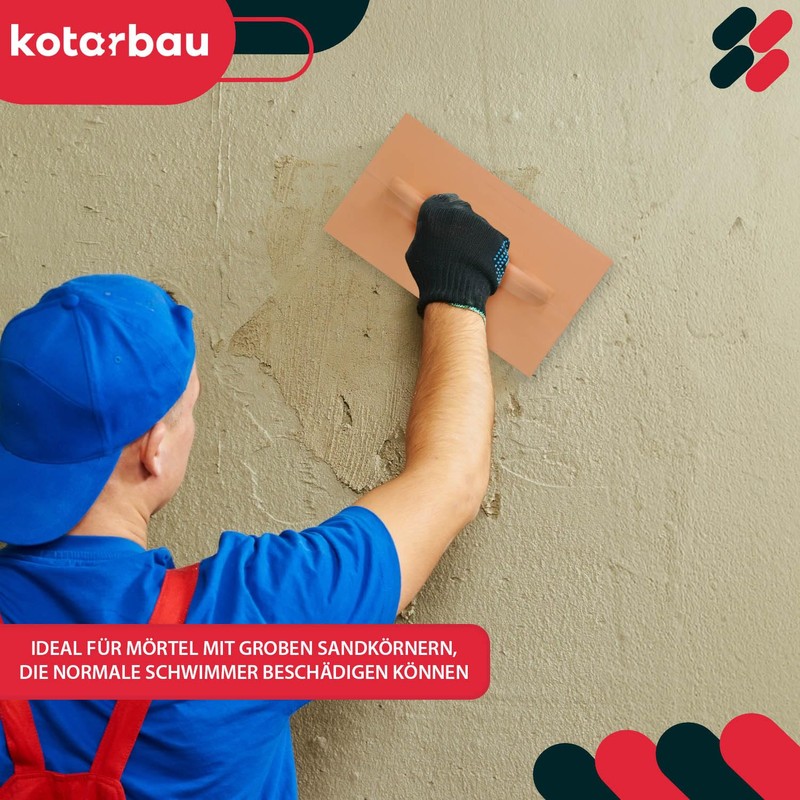 KOTARBAU® PU Grating Board for Masons 320 mm for Smoothing