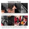Children Safety Seat Simple Car Portable Seat Foldable Adjustable Strap