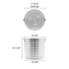 Thunder Group 24 Quart Aluminum Steamer Basket Fits ALSKSP005