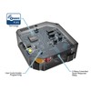 ENERWAVE Z-Wave Plus Relay, Hidden Smart Switch Wireless Remote Control