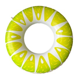 Swimming Ring for Kids, Adults, 90#, Watermelon, Orange, O-Shaped, Float, Cute, Unisex, Stylish, Swimming, Summer, Water Play, Pool, Beach, River, Sea Bathing, Heat Protection