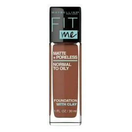 Base Fit Me Matte + Poreless 128 Warm Nude Maybelline