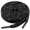 YJRVFINE Flat Roller Skates Laces: 2/5" Wide Black 84 Inch
