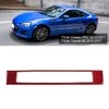 Left Drive Car Center Control Frame Carbon Fiber Decoration Fit