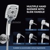 ELLO&ALLO Rain Shower Head with Handheld Spray, Rainfall Shower Head