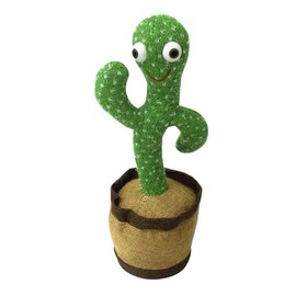 First Arrow Cheerful Cactus Dancing Amigo Impersonation Light-Up! Built-In 120 Melodies No.207-490 (274902) Plush Toy