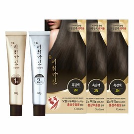 Koreana Half Club/ Cream Hair Dye (Dark Brown) 1 1 1 / 코리아나 하프클럽/ 크림염색약(흑갈색) 1 1 1