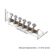 Yibuy 12 String Acoustic Guitar Machine Head 6L6R Tuning Peg