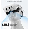 TRANSNOVO PU Face Cushion Pad Compatible with Meta Quest 3,