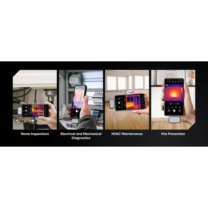GOYOJO Thermal Imaging Camera for Android, 192x192 IR Resolution, USB-C