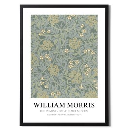 State Media Vision William Morris The Jasmine Poster – Famous Artist Drawings - Stylish Home Decor - Variety of Sizes (The Jasmine, A4 Print Only)