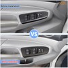 Aunginsy Car Door Window Glass Lift Button Panel Trim Cover